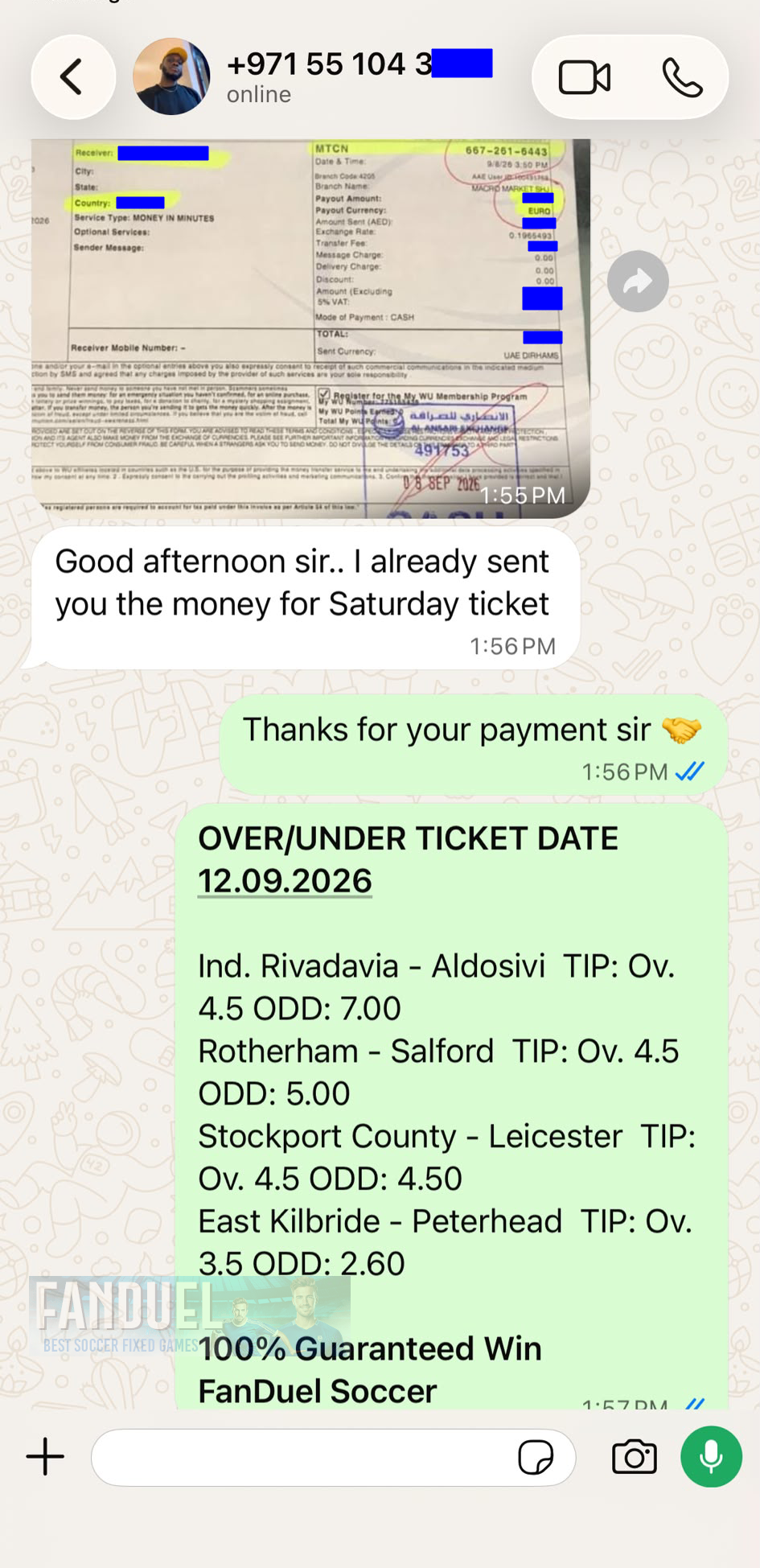 over under goals ticket whatsapp proof 12.09.2026