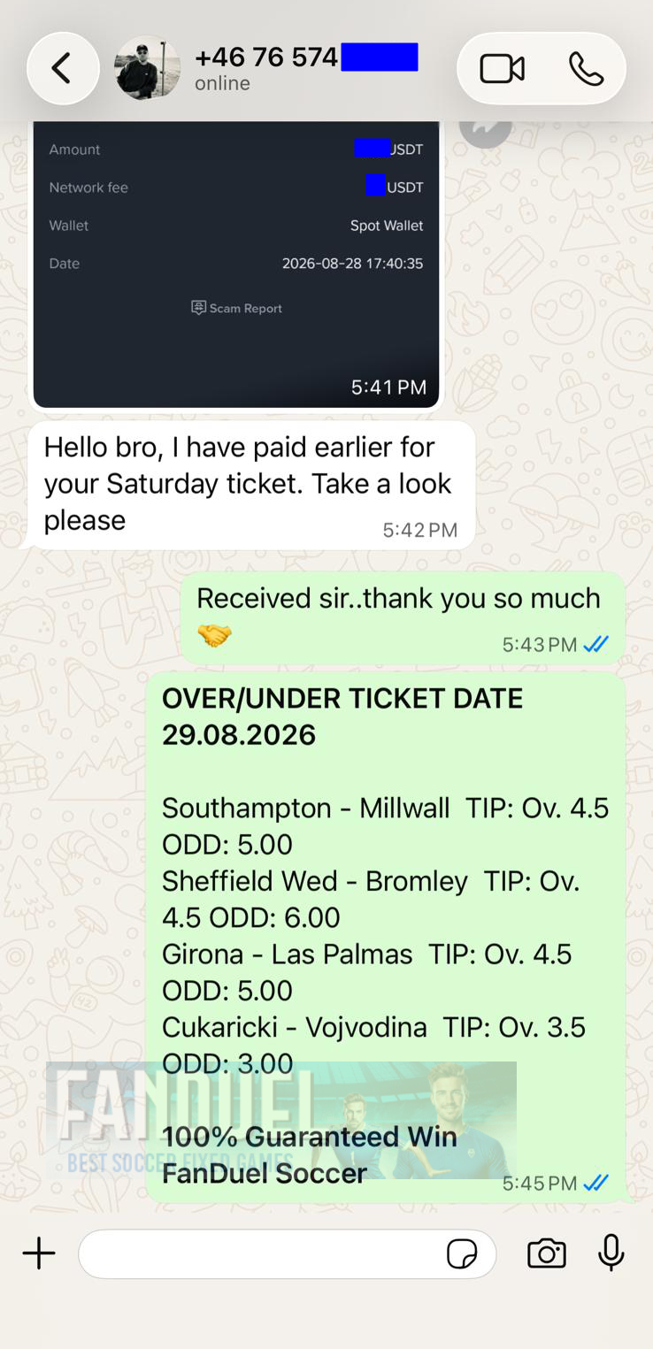 over under goals ticket whatsapp proof 29.08.2026